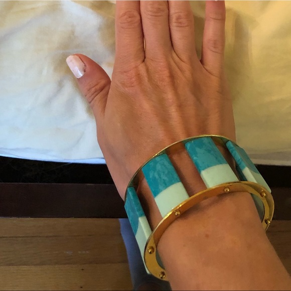 Lele Sadoughi Tall Stackable Bracelet - Picture 2 of 3